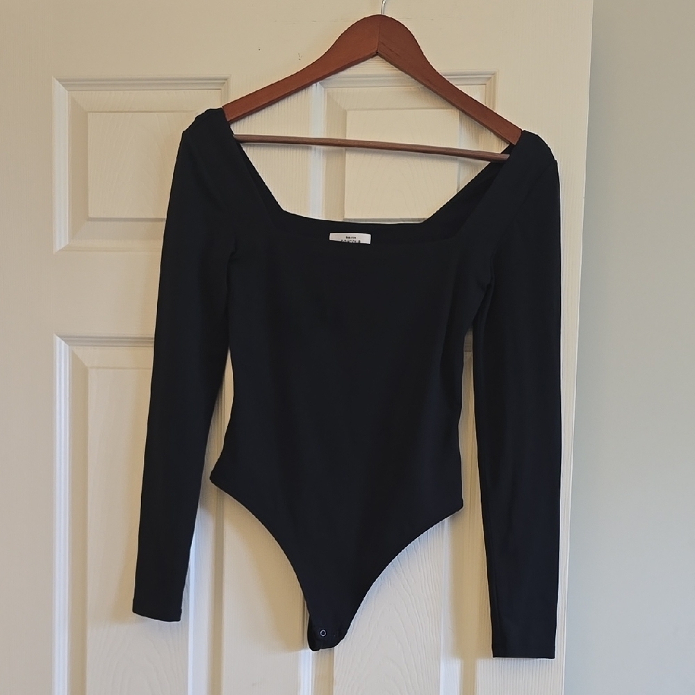 Aritzia Babton Contour Bodysuit Long Sleeve